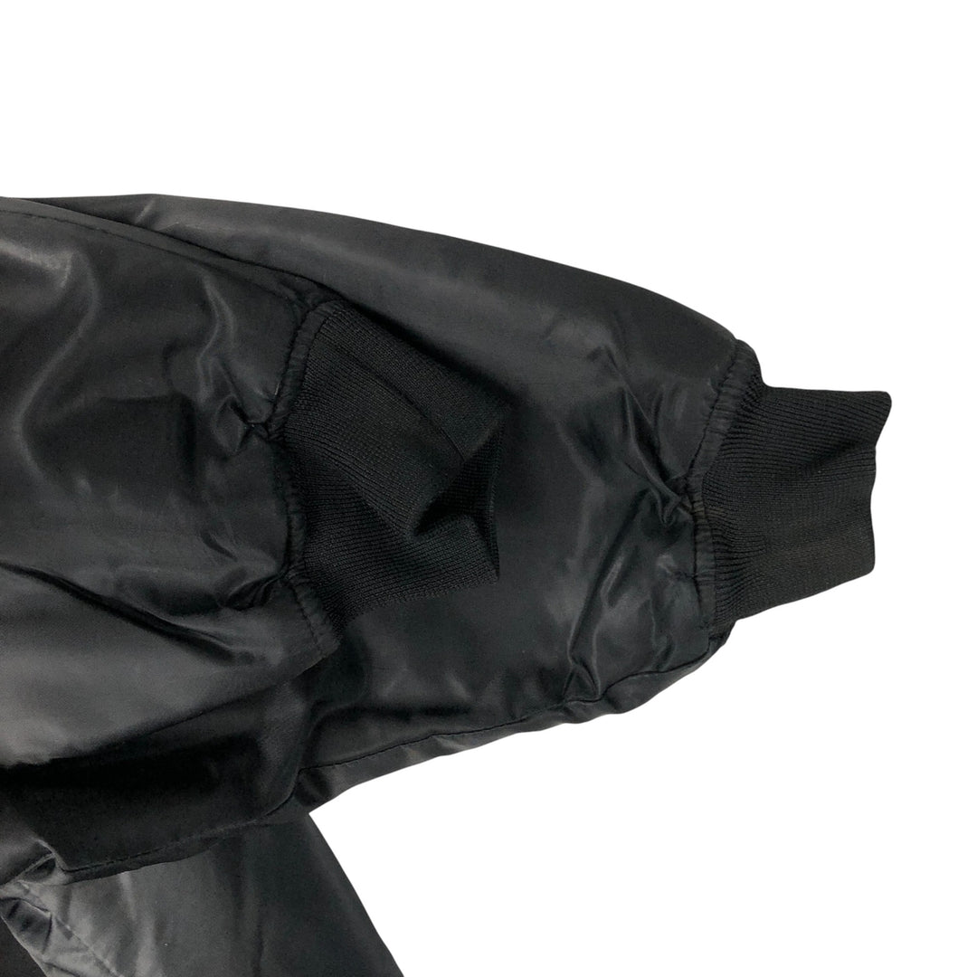 Civilian Avirex military flight jacket with patch, men's size XL polyester black type Vintage Second Hand