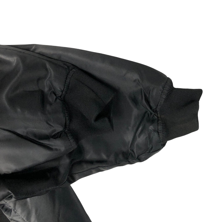 Civilian Avirex military flight jacket with patch, men's size XL polyester black type Vintage Second Hand