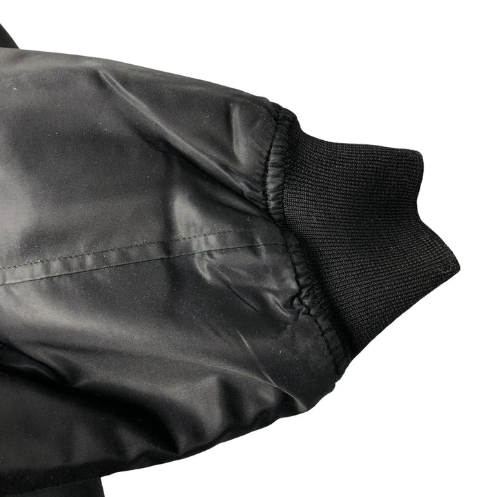 Civilian Avirex military flight jacket with patch, men's size XL polyester black type Vintage Second Hand