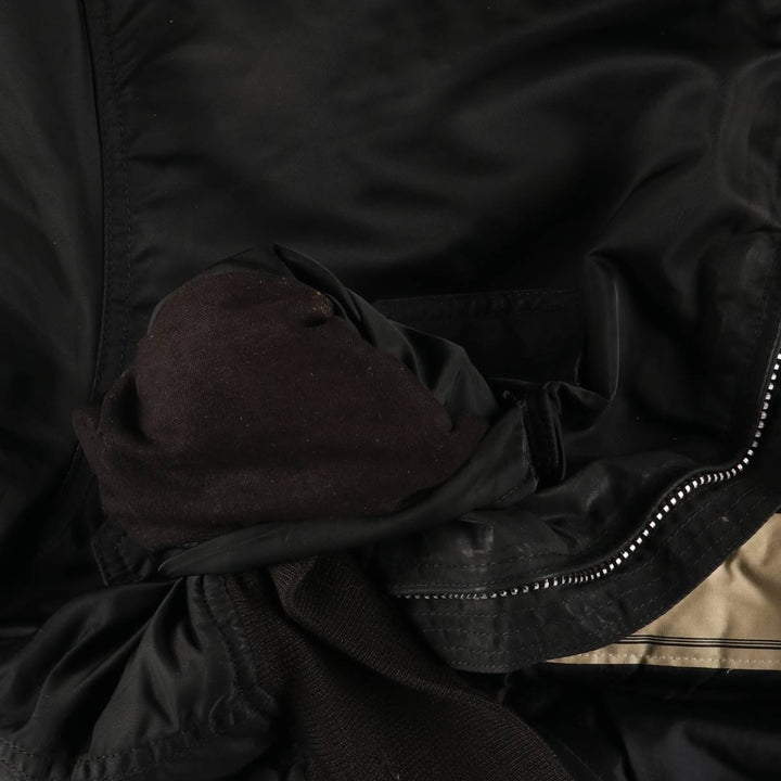 Civilian Schott CWU-R padded military flight jacket, men's size XL unclear black type Vintage Second Hand