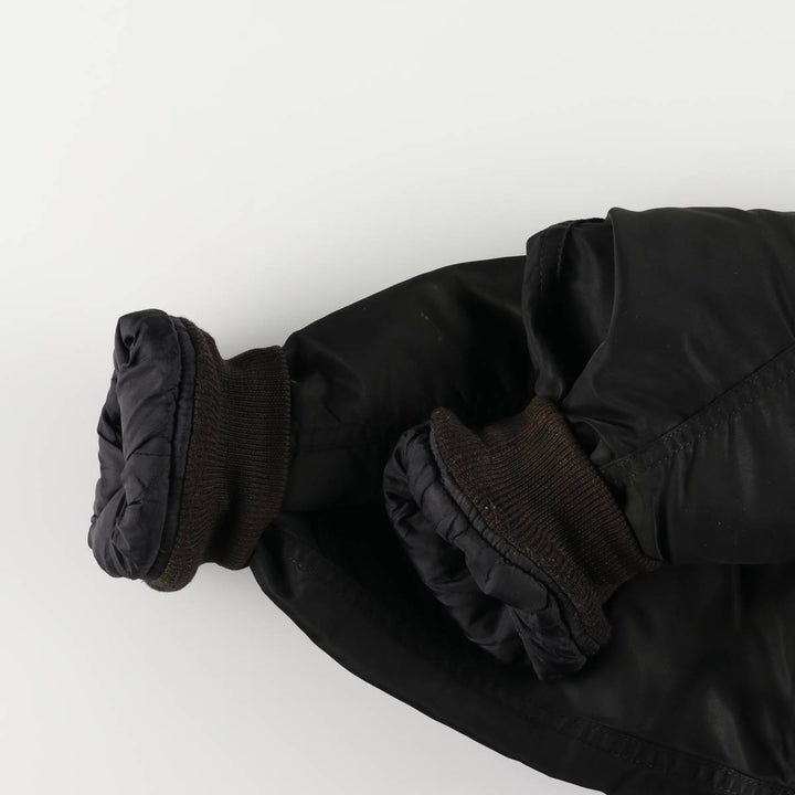 Civilian Schott CWU-R padded military flight jacket, men's size XL unclear black type Vintage Second Hand