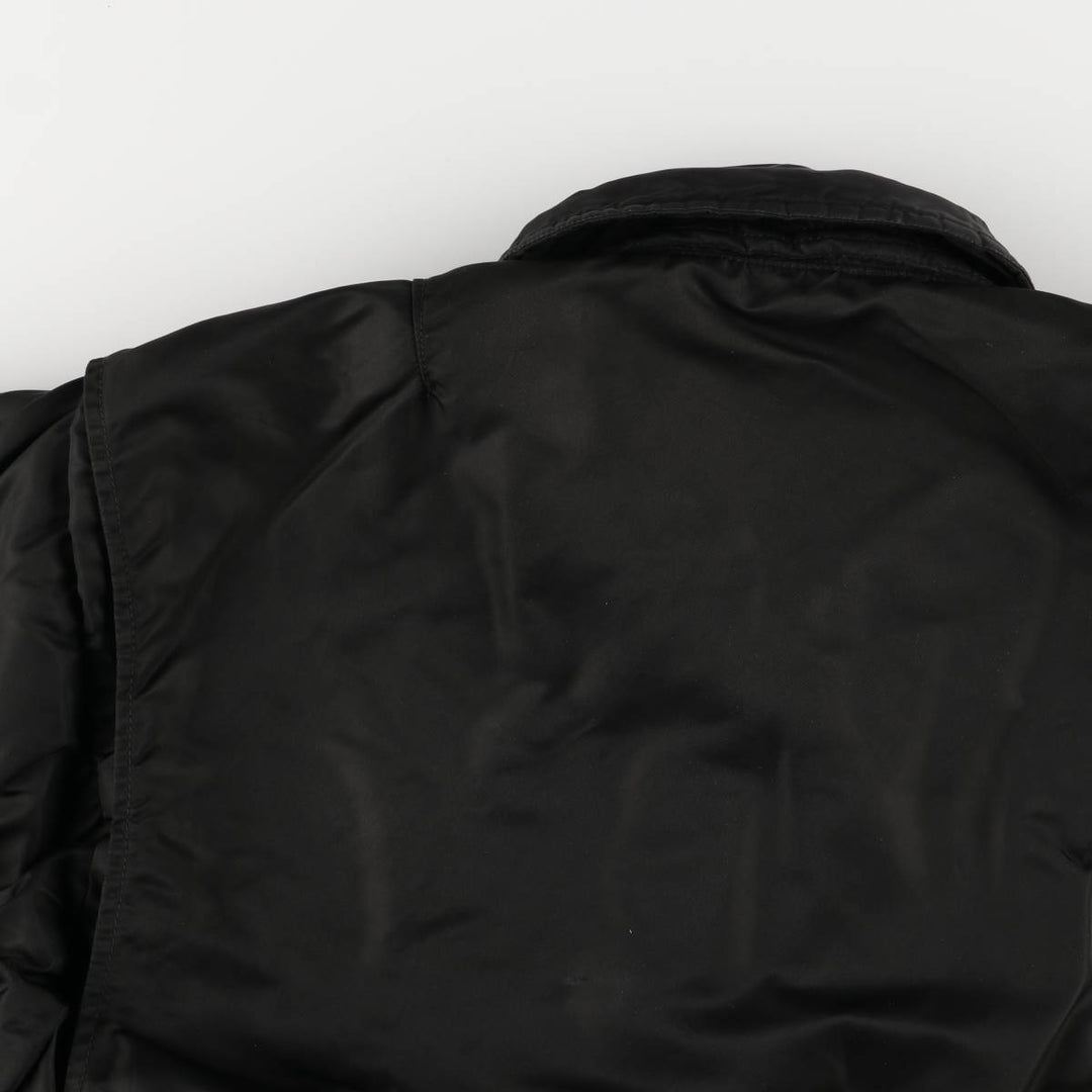 Civilian Schott CWU-R padded military flight jacket, men's size XL unclear black type Vintage Second Hand