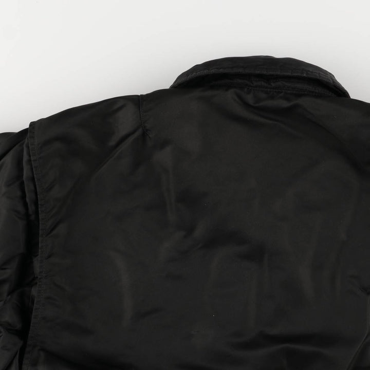 Civilian Schott CWU-R padded military flight jacket, men's size XL unclear black type Vintage Second Hand