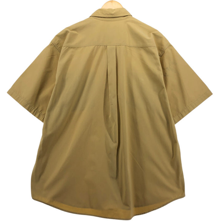 Carhartt short sleeve work shirt, men's XL size cotton yellow type Vintage Second Hand