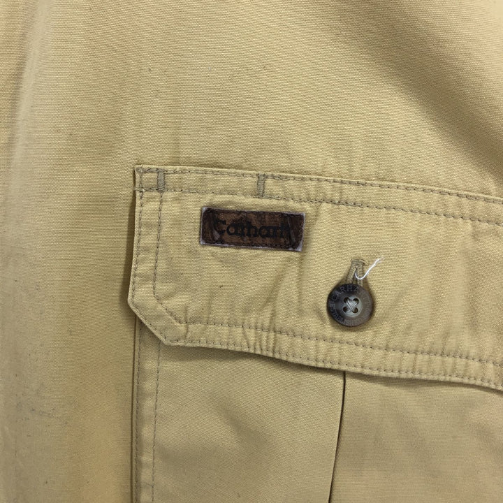 Carhartt short sleeve work shirt, men's XL size cotton yellow type Vintage Second Hand