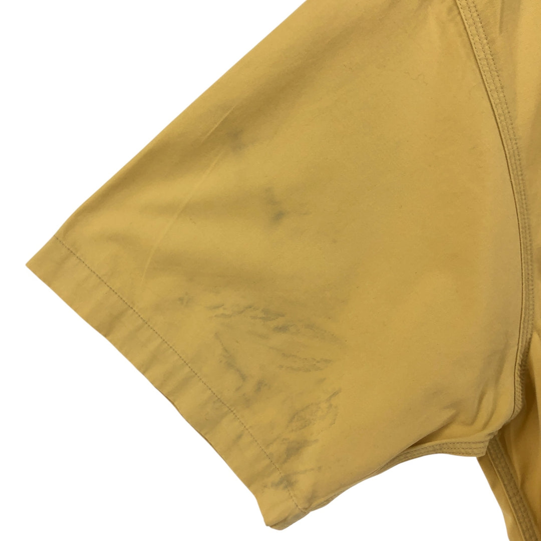 Carhartt short sleeve work shirt, men's XL size cotton yellow type Vintage Second Hand