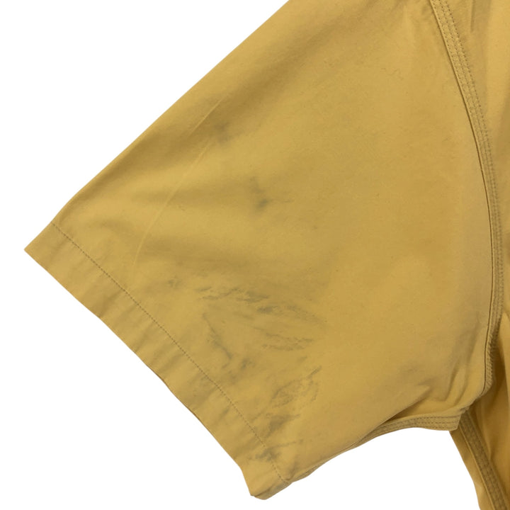 Carhartt short sleeve work shirt, men's XL size cotton yellow type Vintage Second Hand