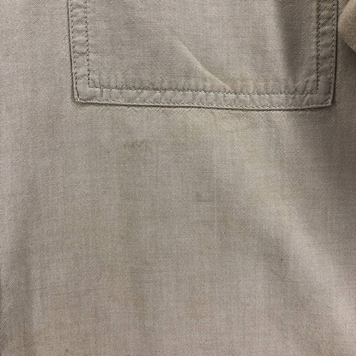 Carhartt short-sleeved button-down work shirt, men's size XL cotton Beige type Vintage Second Hand