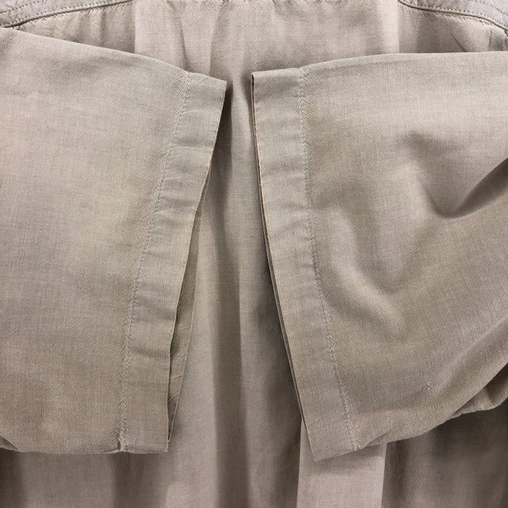 Carhartt short-sleeved button-down work shirt, men's size XL cotton Beige type Vintage Second Hand