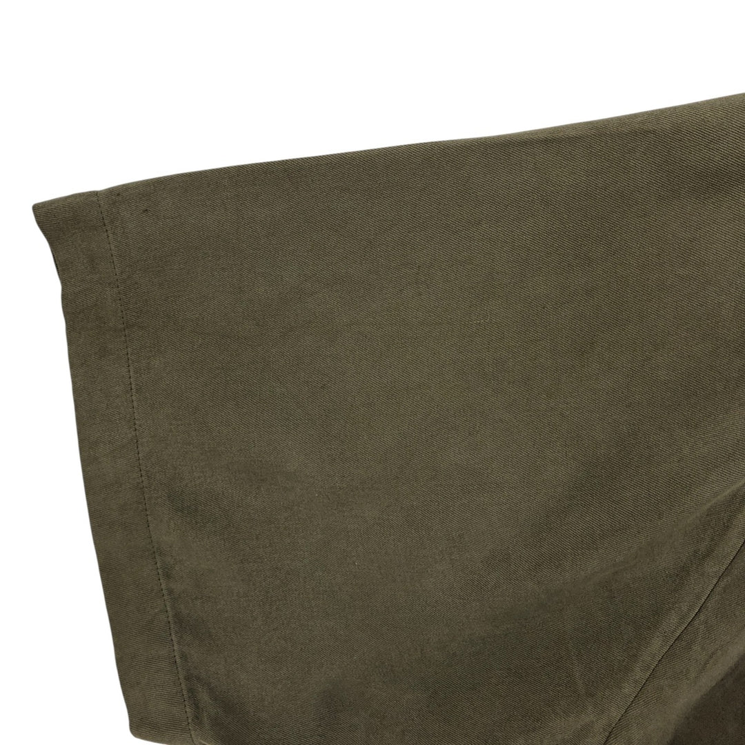 Nat Nast Two-Tone Short Sleeve Open Collar Silk Box Shirt, Men's XL silk Khaki type Vintage Second Hand