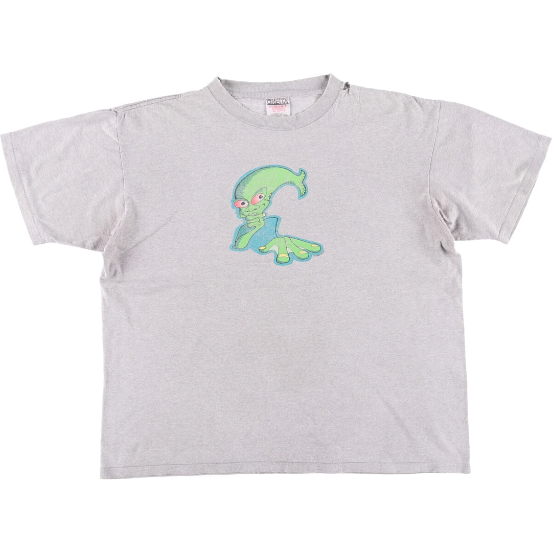 ONEITA Phish Band T-Shirt, Made in USA, Men's L Size cotton gray type Vintage Second Hand