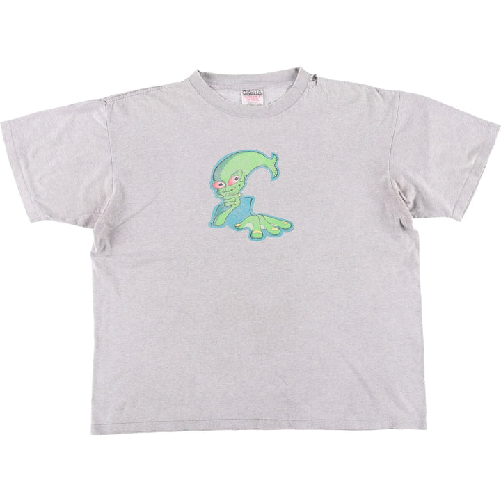 ONEITA Phish Band T-Shirt, Made in USA, Men's L Size cotton gray type Vintage Second Hand