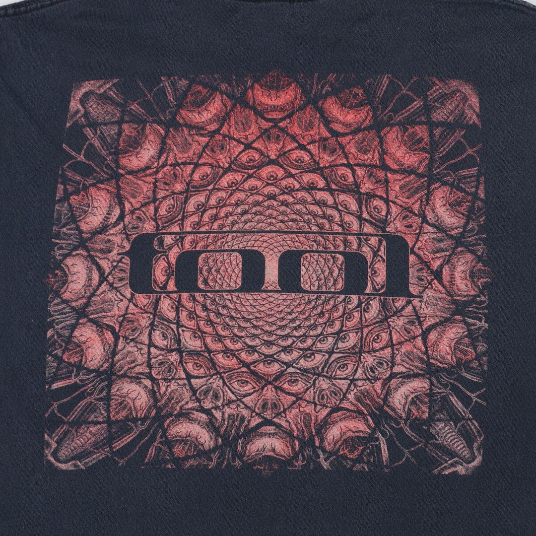 TOOL Band T-shirt, Men's L size unclear black type Vintage Second Hand