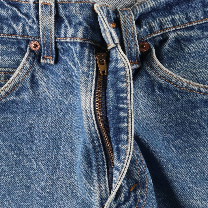 90'S Levi's 505 REGULAR FIT STRAIGHT LEG Orange Tab Tapered Denim Pants Made in USA Men's W30 equivalent cotton blue type Vintage Second Hand