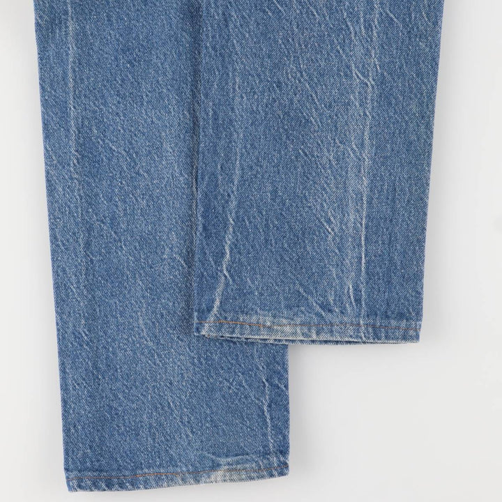 90'S Levi's 505 REGULAR FIT STRAIGHT LEG Orange Tab Tapered Denim Pants Made in USA Men's W30 equivalent cotton blue type Vintage Second Hand