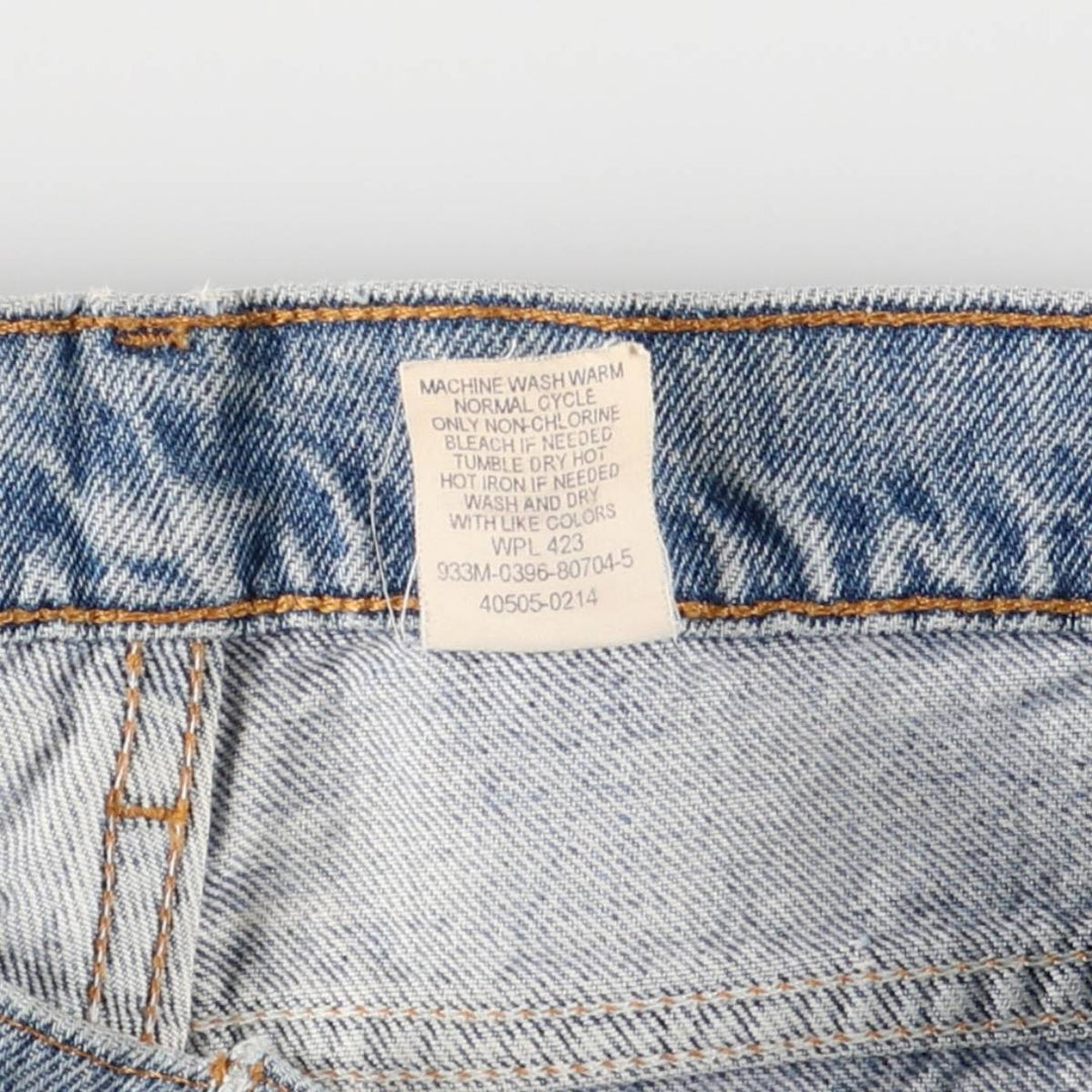 90'S Levi's 505 REGULAR FIT STRAIGHT LEG Orange Tab Tapered Denim Pants Men's W34 Vintage cotton blue type Vintage Second Hand