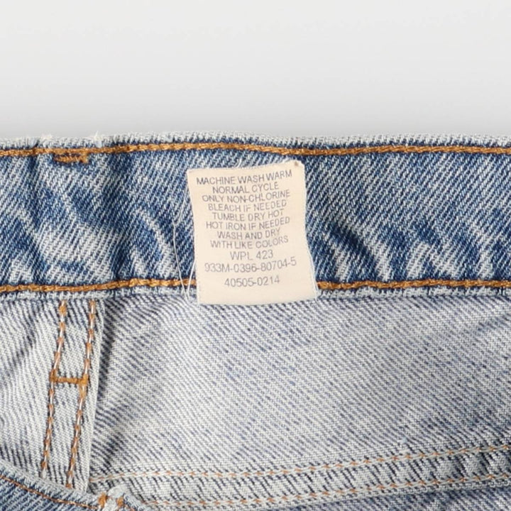 90'S Levi's 505 REGULAR FIT STRAIGHT LEG Orange Tab Tapered Denim Pants Men's W34 Vintage cotton blue type Vintage Second Hand