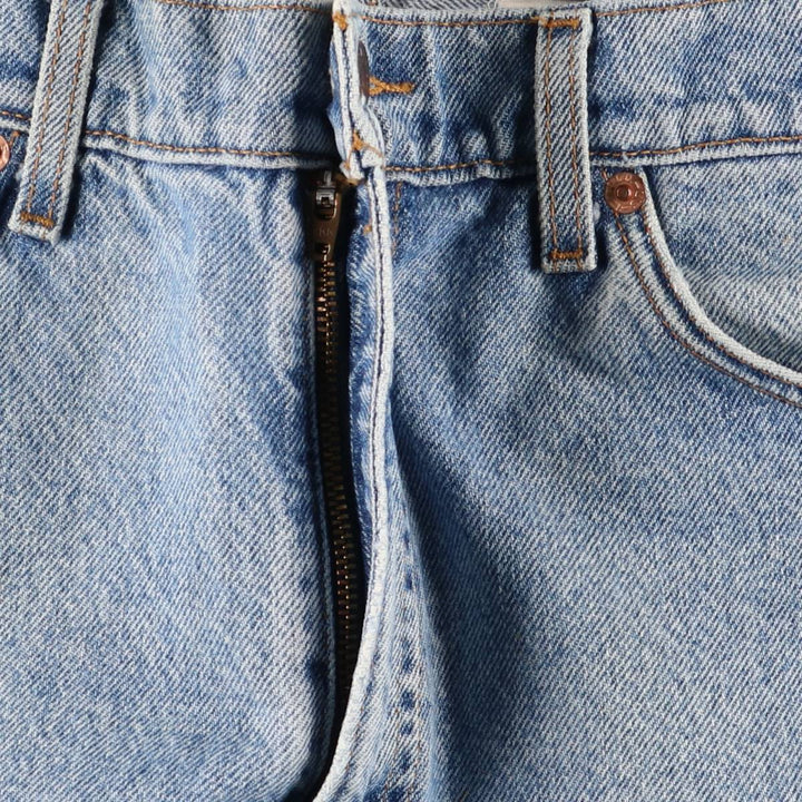 90'S Levi's 505 REGULAR FIT STRAIGHT LEG Orange Tab Tapered Denim Pants Men's W34 Vintage cotton blue type Vintage Second Hand