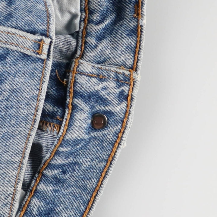 90'S Levi's 505 REGULAR FIT STRAIGHT LEG Orange Tab Tapered Denim Pants Men's W34 Vintage cotton blue type Vintage Second Hand