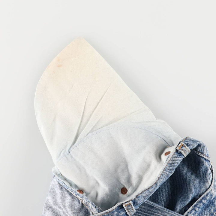 90'S Levi's 505 REGULAR FIT STRAIGHT LEG Orange Tab Tapered Denim Pants Men's W34 Vintage cotton blue type Vintage Second Hand