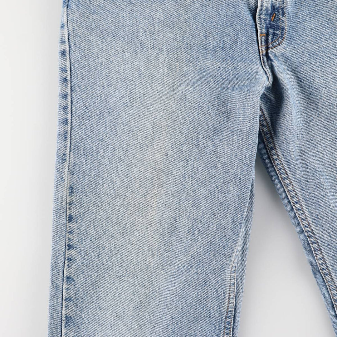 90'S Levi's 505 REGULAR FIT STRAIGHT LEG Orange Tab Tapered Denim Pants Men's W34 Vintage cotton blue type Vintage Second Hand