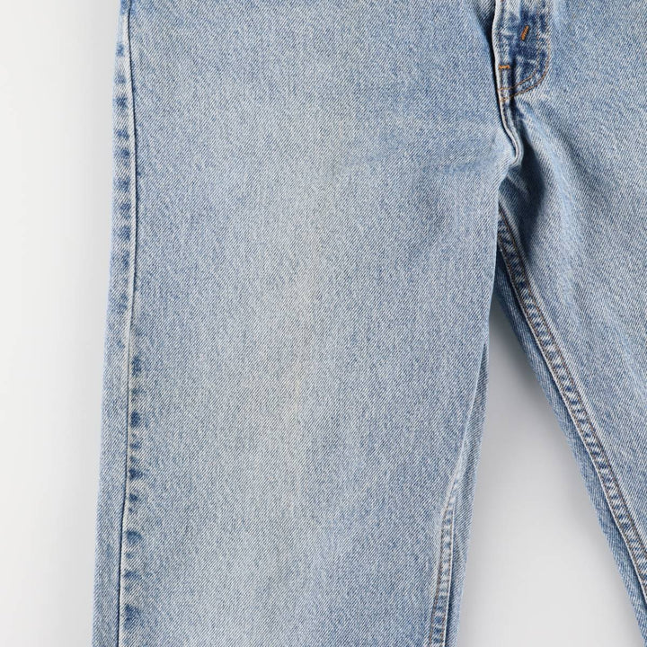90'S Levi's 505 REGULAR FIT STRAIGHT LEG Orange Tab Tapered Denim Pants Men's W34 Vintage cotton blue type Vintage Second Hand