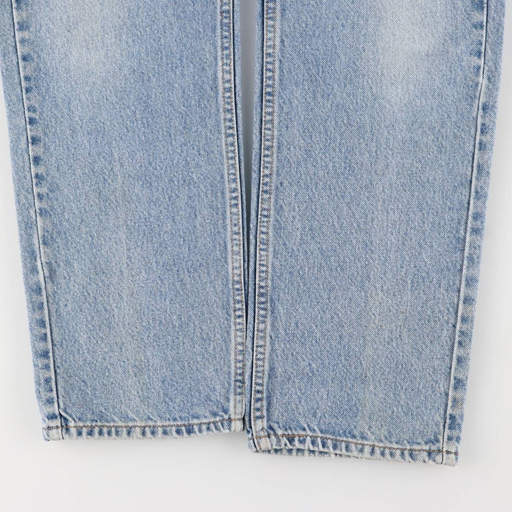 90'S Levi's 505 REGULAR FIT STRAIGHT LEG Orange Tab Tapered Denim Pants Men's W34 Vintage cotton blue type Vintage Second Hand