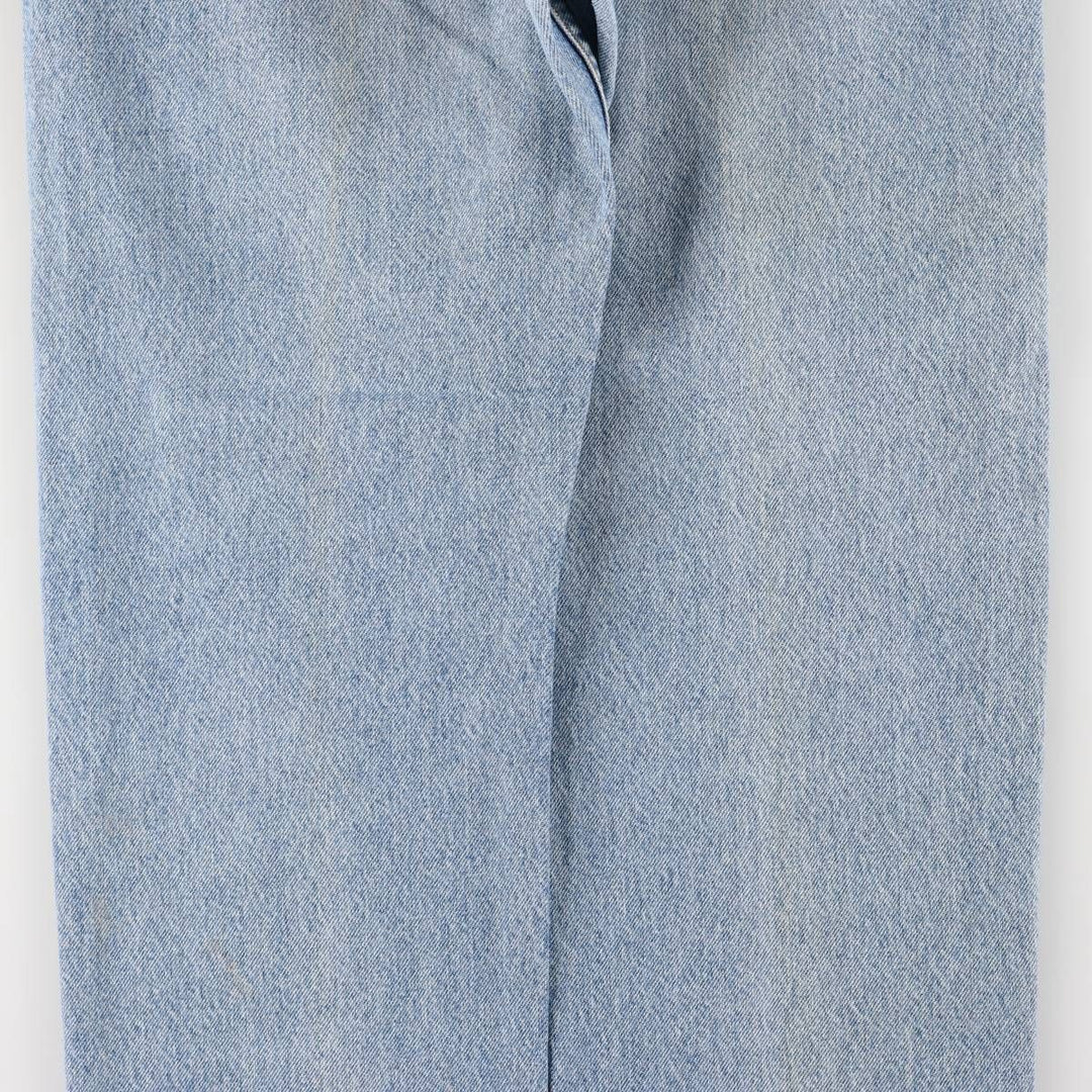 90'S Levi's 505 REGULAR FIT STRAIGHT LEG Orange Tab Tapered Denim Pants Men's W34 Vintage cotton blue type Vintage Second Hand