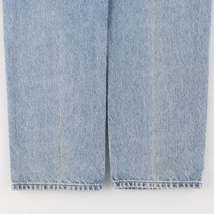 90'S Levi's 505 REGULAR FIT STRAIGHT LEG Orange Tab Tapered Denim Pants Men's W34 Vintage cotton blue type Vintage Second Hand