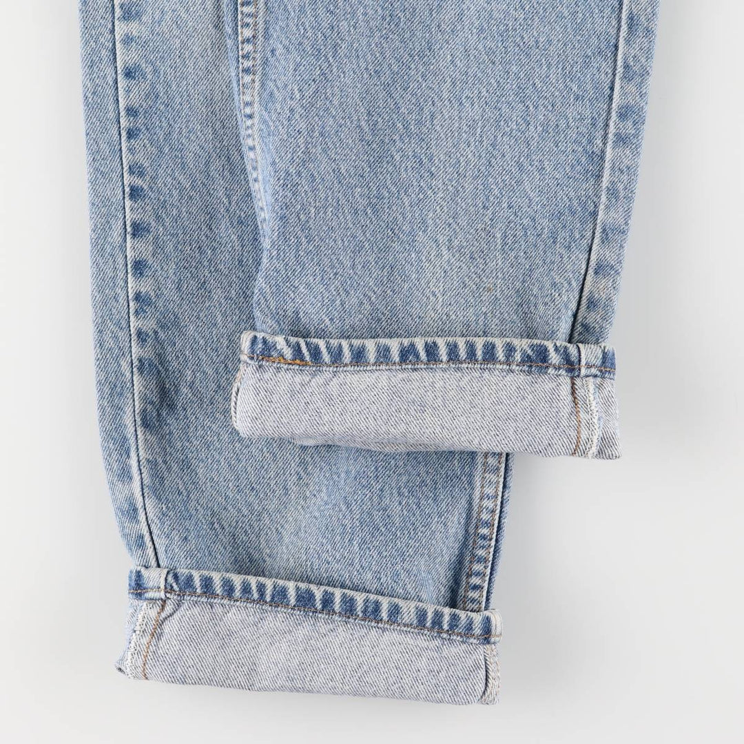 90'S Levi's 505 REGULAR FIT STRAIGHT LEG Orange Tab Tapered Denim Pants Men's W34 Vintage cotton blue type Vintage Second Hand