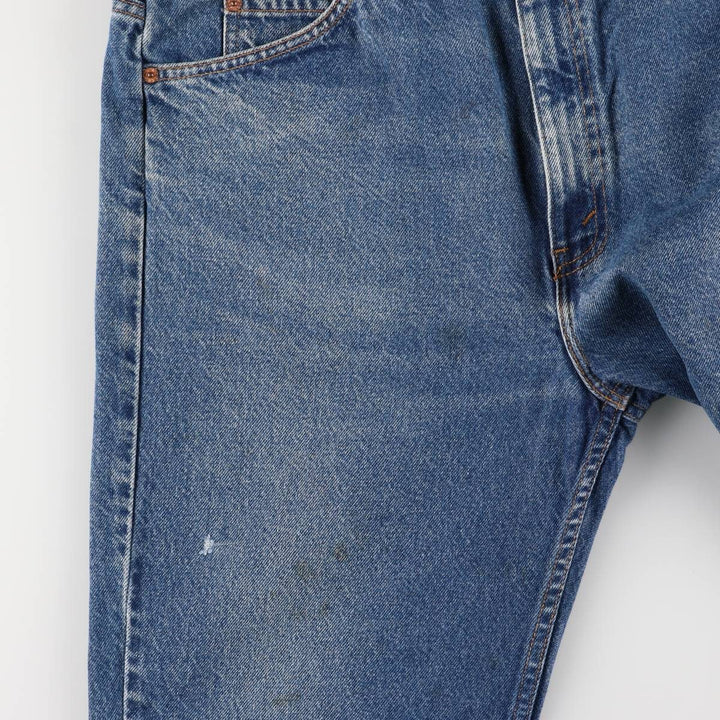 90'S Levi's 505 REGULAR FIT STRAIGHT LEG Orange Tab Tapered Denim Pants Men's W36 Vintage cotton blue type Vintage Second Hand