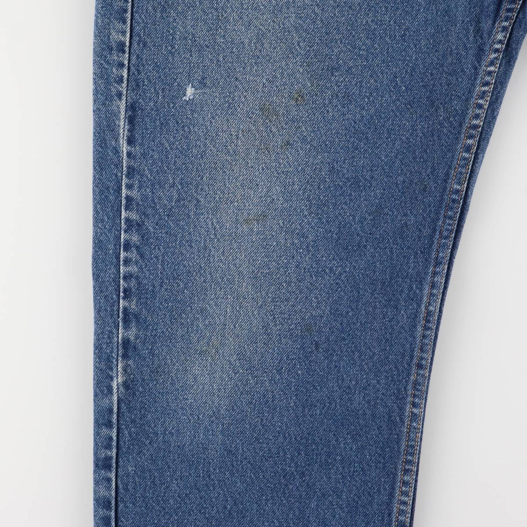 90'S Levi's 505 REGULAR FIT STRAIGHT LEG Orange Tab Tapered Denim Pants Men's W36 Vintage cotton blue type Vintage Second Hand