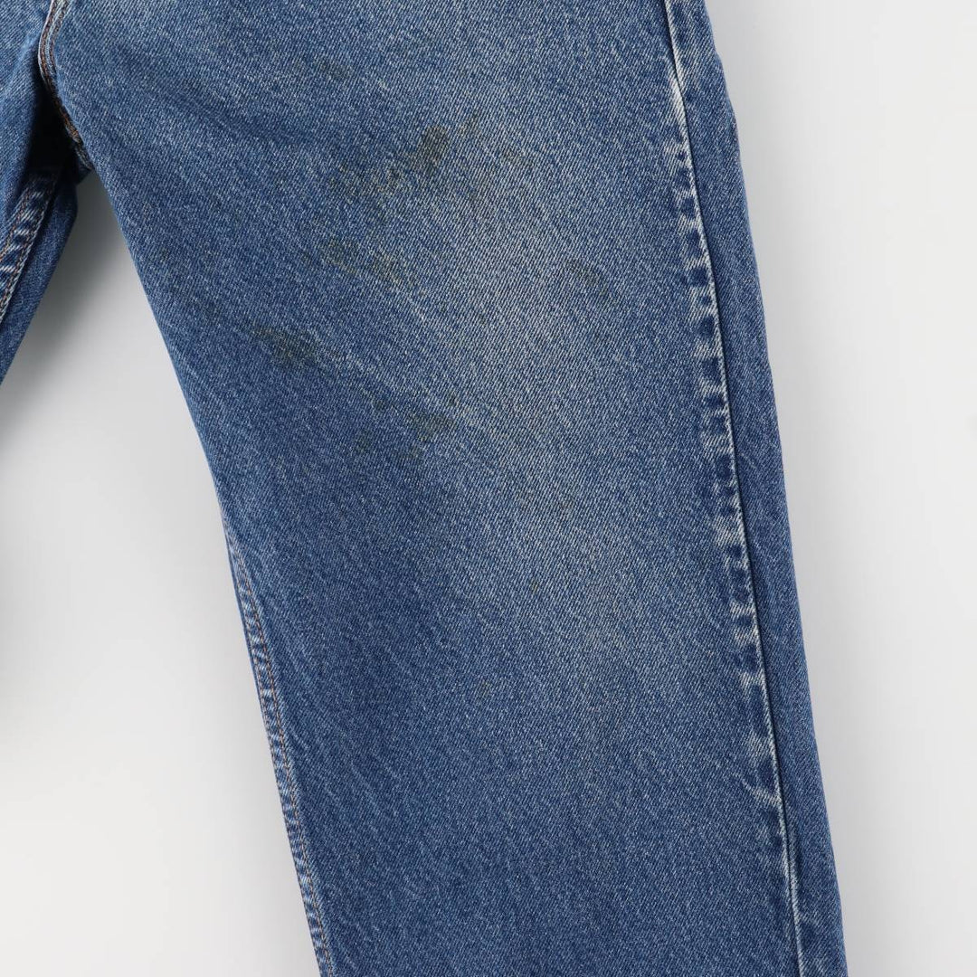 90'S Levi's 505 REGULAR FIT STRAIGHT LEG Orange Tab Tapered Denim Pants Men's W36 Vintage cotton blue type Vintage Second Hand