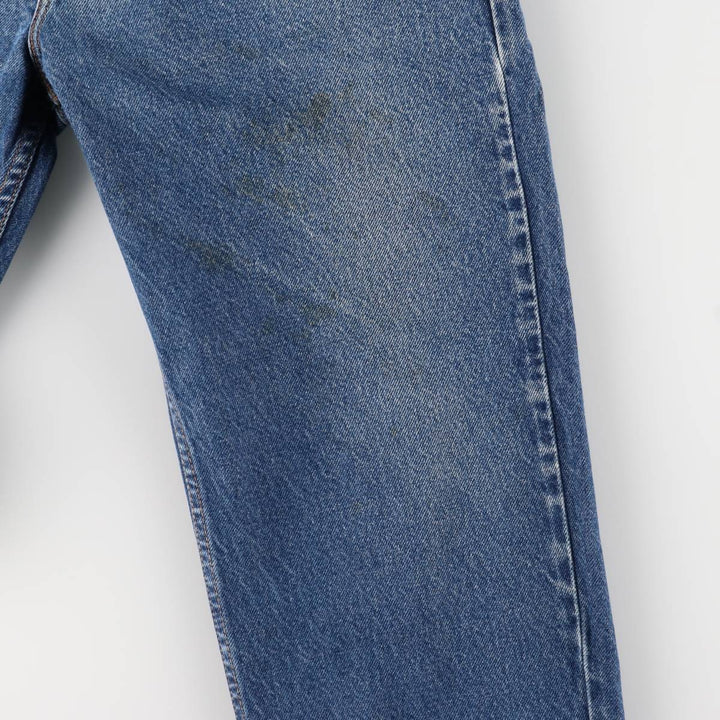 90'S Levi's 505 REGULAR FIT STRAIGHT LEG Orange Tab Tapered Denim Pants Men's W36 Vintage cotton blue type Vintage Second Hand