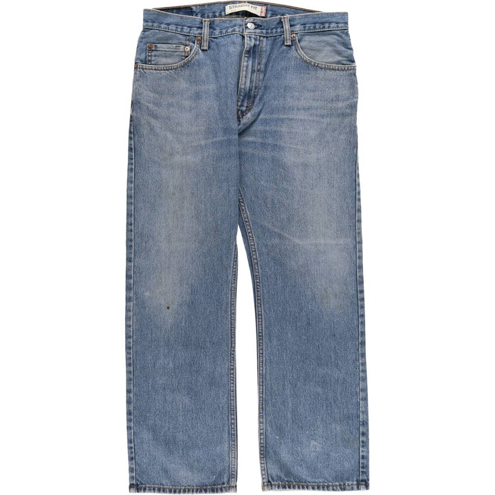 Levi's 505 Straight Fit Tapered Denim Pants, Men's, Size 35 unclear blue type Vintage Second Hand