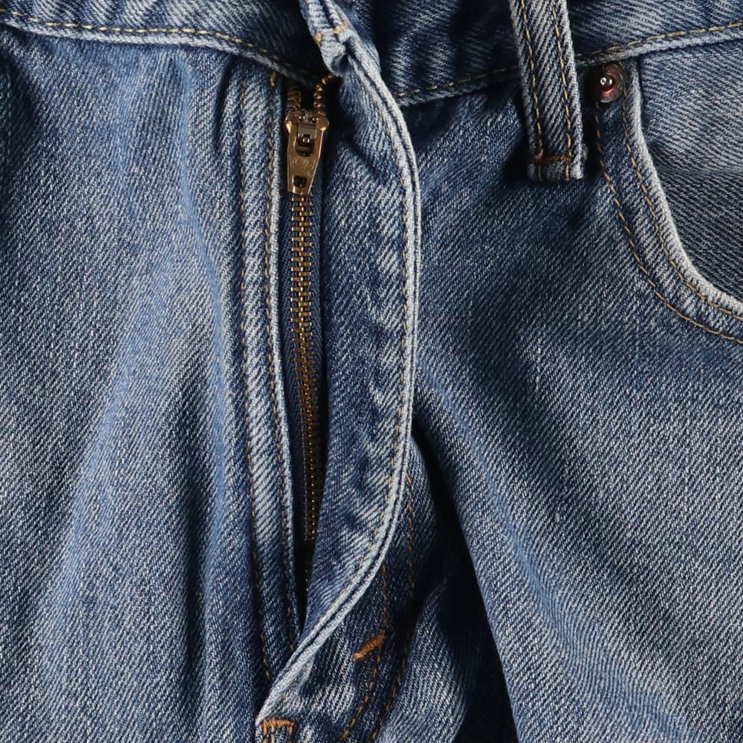 Levi's 505 Straight Fit Tapered Denim Pants, Men's, Size 35 unclear blue type Vintage Second Hand