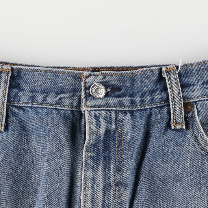 Levi's 505 Straight Fit Tapered Denim Pants, Men's, Size 35 unclear blue type Vintage Second Hand