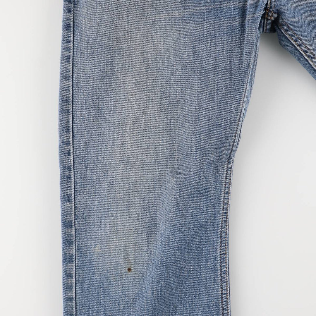 Levi's 505 Straight Fit Tapered Denim Pants, Men's, Size 35 unclear blue type Vintage Second Hand