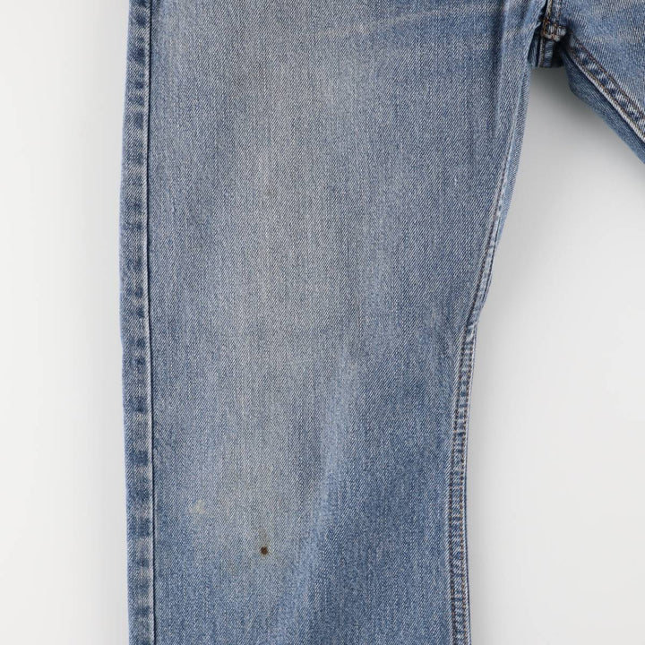 Levi's 505 Straight Fit Tapered Denim Pants, Men's, Size 35 unclear blue type Vintage Second Hand