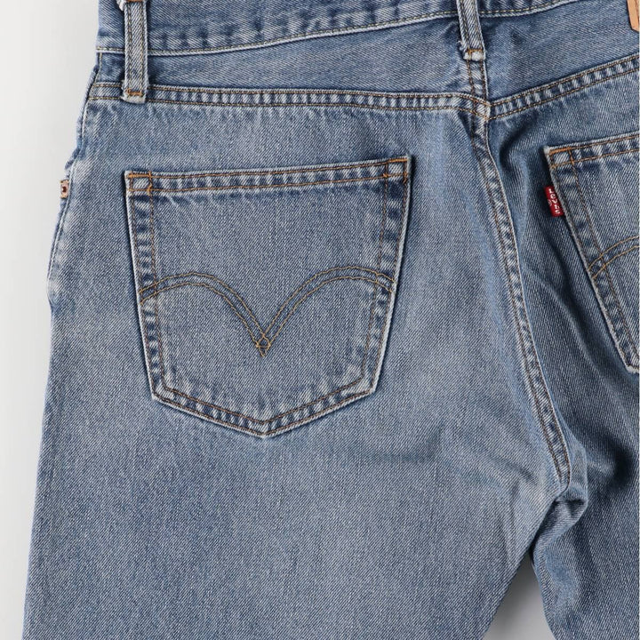 Levi's 505 Straight Fit Tapered Denim Pants, Men's, Size 35 unclear blue type Vintage Second Hand