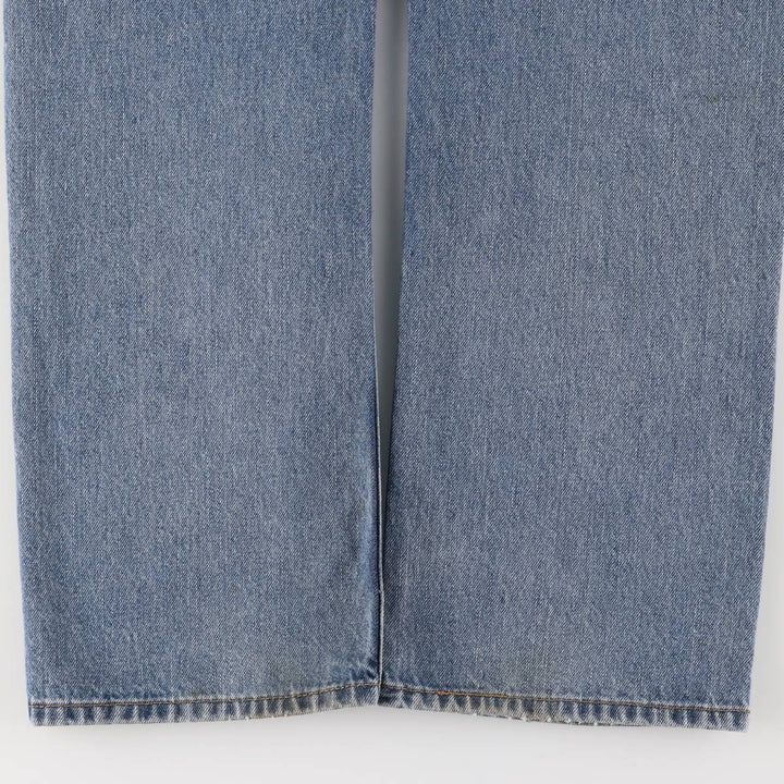Levi's 505 Straight Fit Tapered Denim Pants, Men's, Size 35 unclear blue type Vintage Second Hand