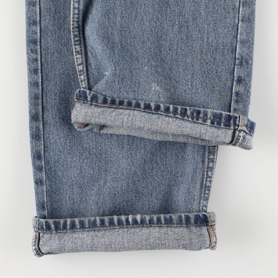 Levi's 505 Straight Fit Tapered Denim Pants, Men's, Size 35 unclear blue type Vintage Second Hand