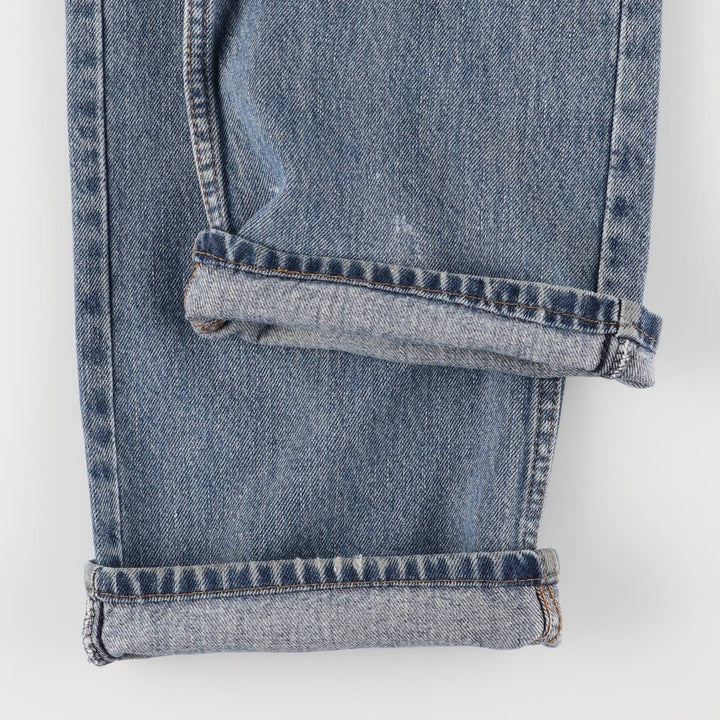 Levi's 505 Straight Fit Tapered Denim Pants, Men's, Size 35 unclear blue type Vintage Second Hand