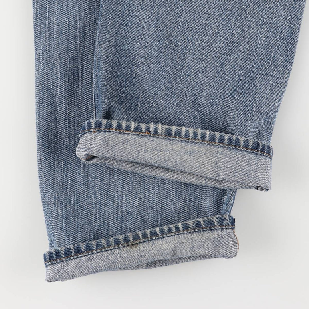 Levi's 505 Straight Fit Tapered Denim Pants, Men's, Size 35 unclear blue type Vintage Second Hand