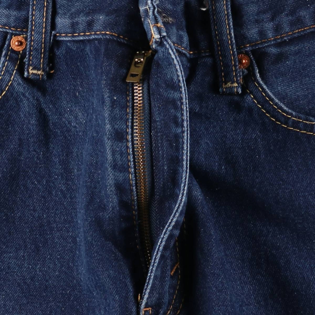 Levi's 505 tapered denim pants for men, size w36 cotton blue type Vintage Second Hand