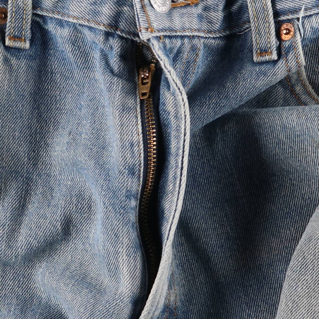 Levi's 505 REGULAR FIT tapered denim pants for men, size w34 cotton blue type Vintage Second Hand
