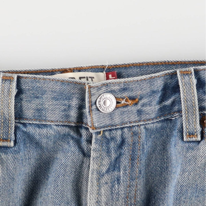 Levi's 505 REGULAR FIT tapered denim pants for men, size w34 cotton blue type Vintage Second Hand