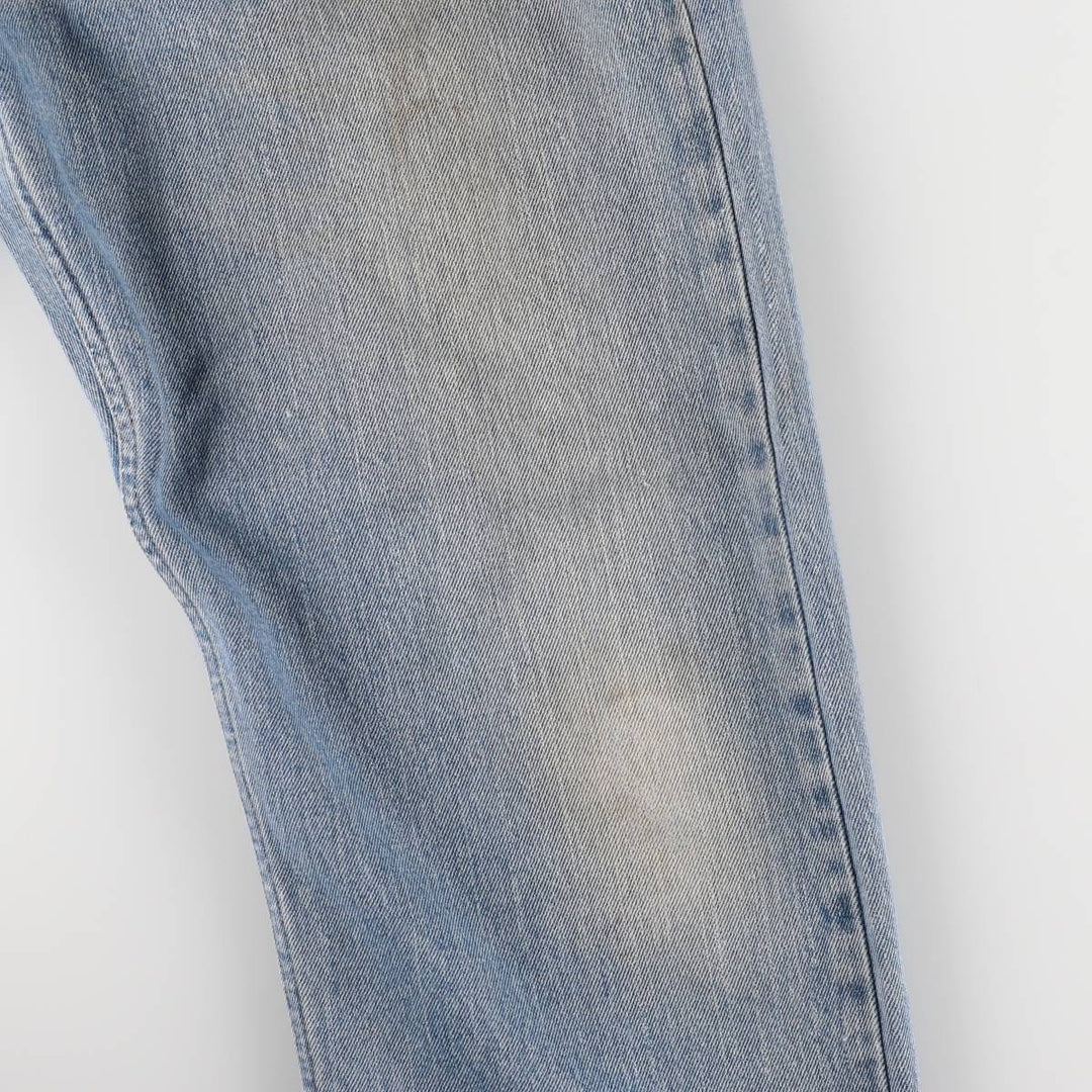 Levi's 505 REGULAR FIT tapered denim pants for men, size w34 cotton blue type Vintage Second Hand