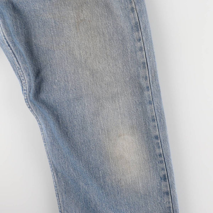 Levi's 505 REGULAR FIT tapered denim pants for men, size w34 cotton blue type Vintage Second Hand