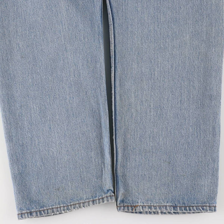Levi's 505 REGULAR FIT tapered denim pants for men, size w34 cotton blue type Vintage Second Hand